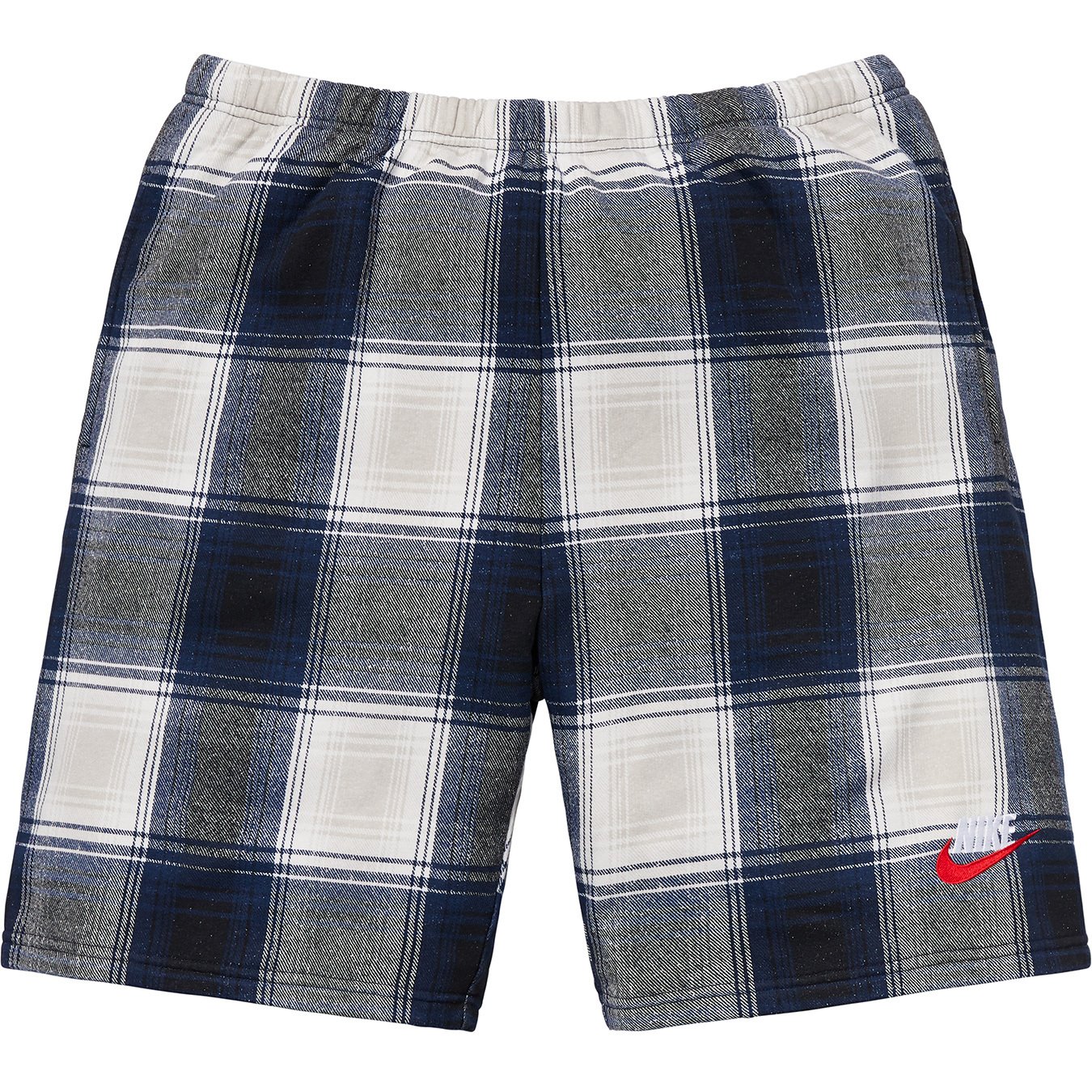 Nike Plaid Sweatshort - fall winter 2018 - Supreme