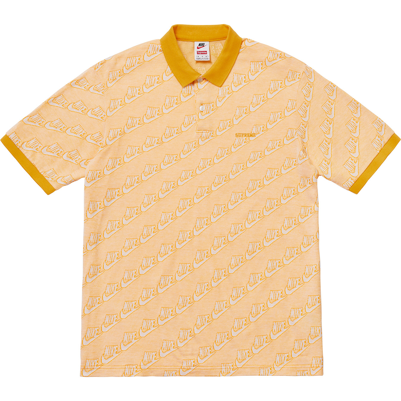 supreme nike jacquard polo