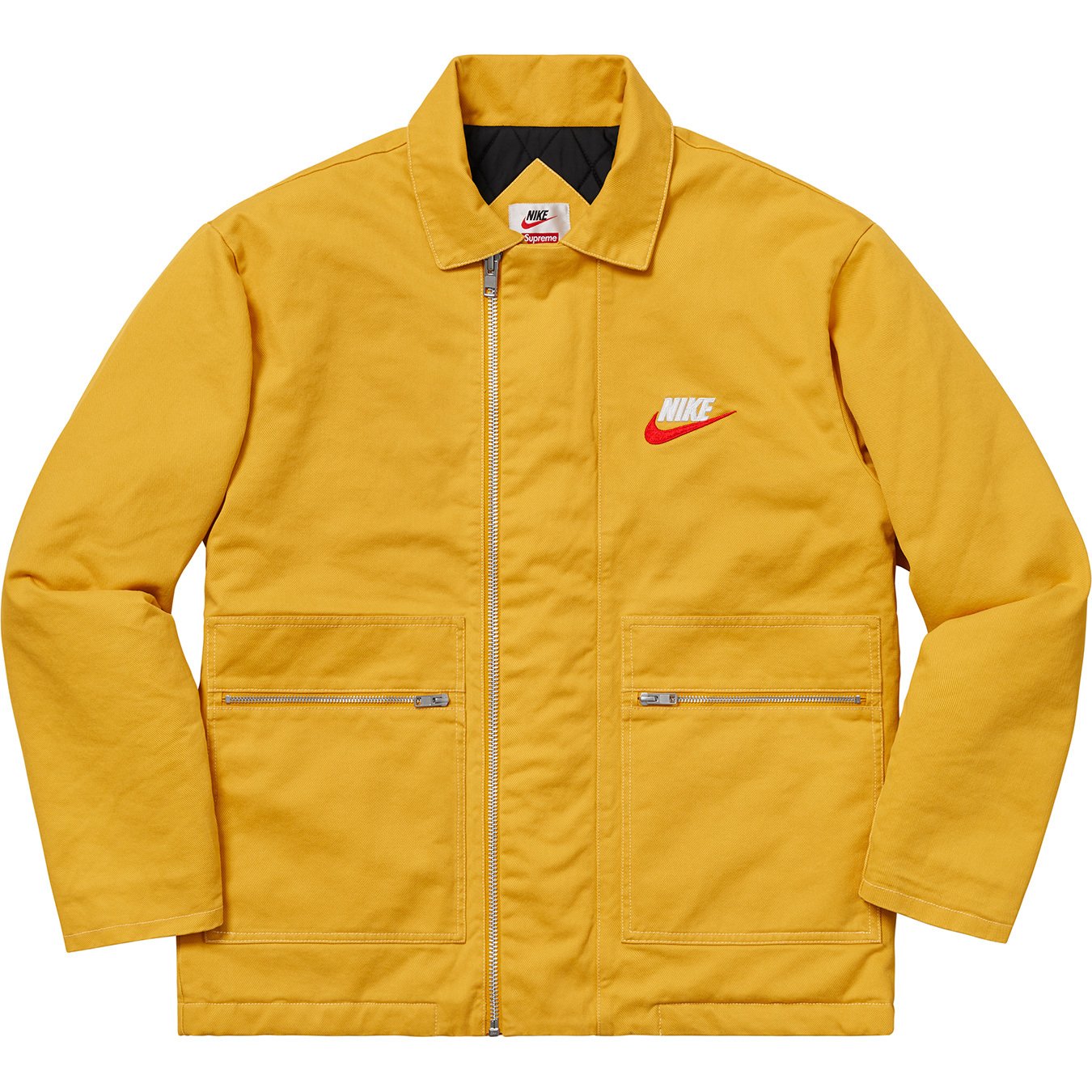 Nike Double Zip Quilted Work Jacket - fall winter 2018 - Supreme