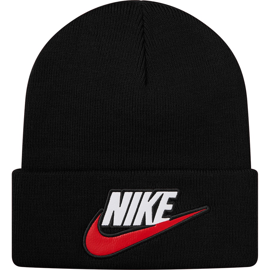 Details on Supreme Nike Beanie Black from fall winter
                                                    2018 (Price is $38)