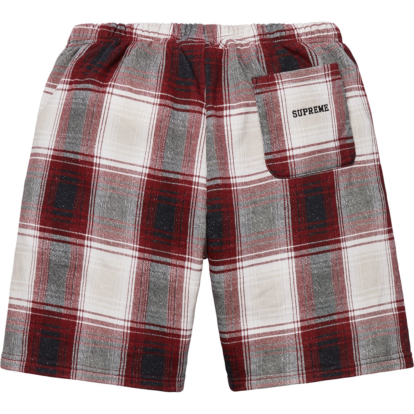 Nike Plaid Sweatshort - fall winter 2018 - Supreme