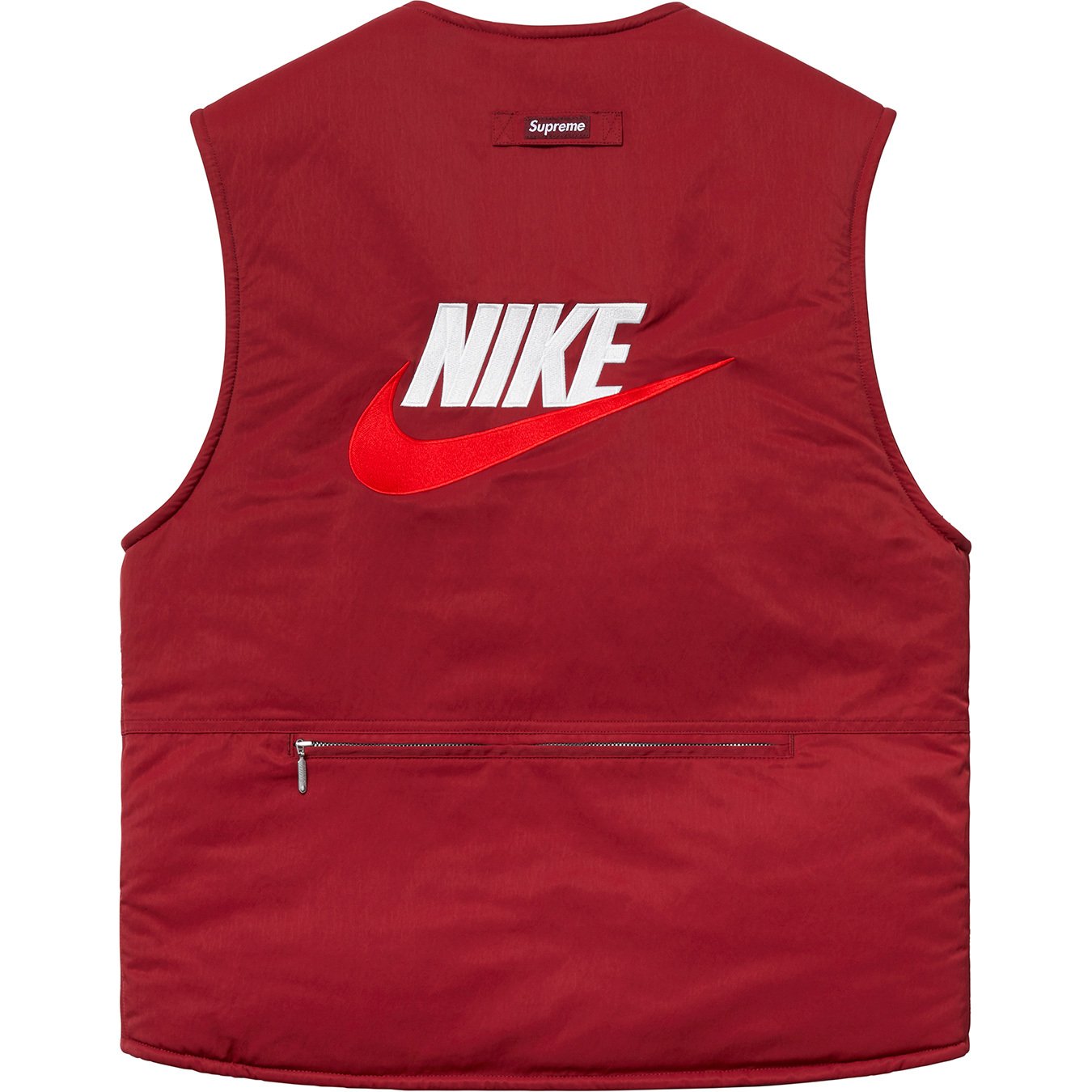 Nike Reversible Nylon Sherpa Vest - fall winter 2018 - Supreme