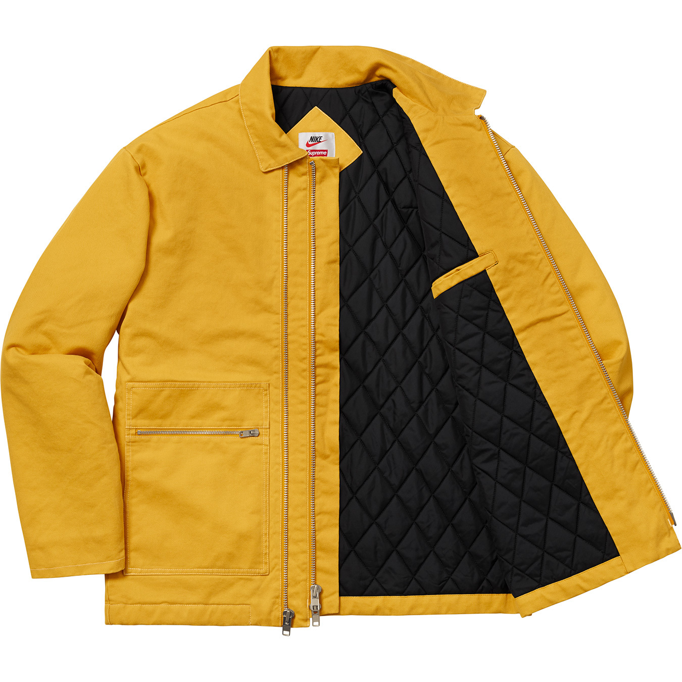 Nike Double Zip Quilted Work Jacket - fall winter 2018 - Supreme