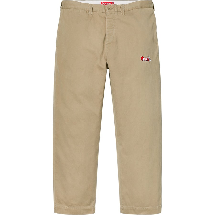 Details on Cat in the Hat Chino Pant Khaki from fall winter
                                                    2018 (Price is $148)