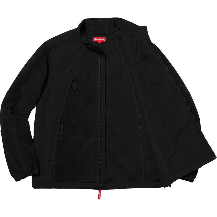 Details on Polartec Zip Up Jacket Black from fall winter
                                                    2018 (Price is $218)