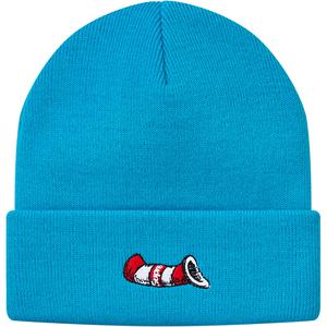 supreme cat in the hat beanie