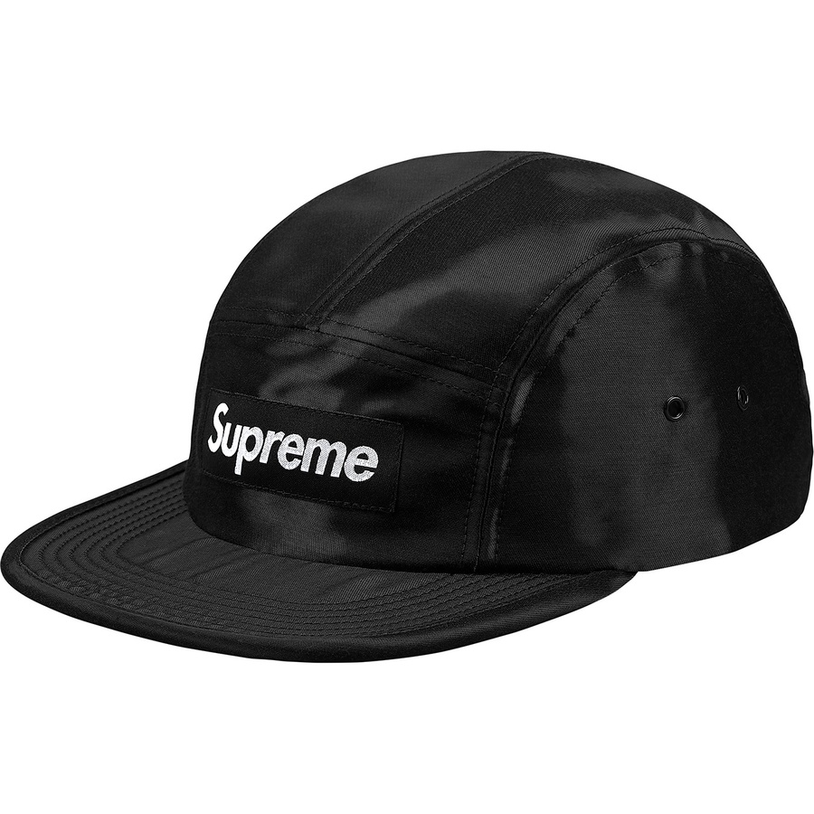 Details on Liquid Silk Camp Cap Black from fall winter 2018 (Price is $54)