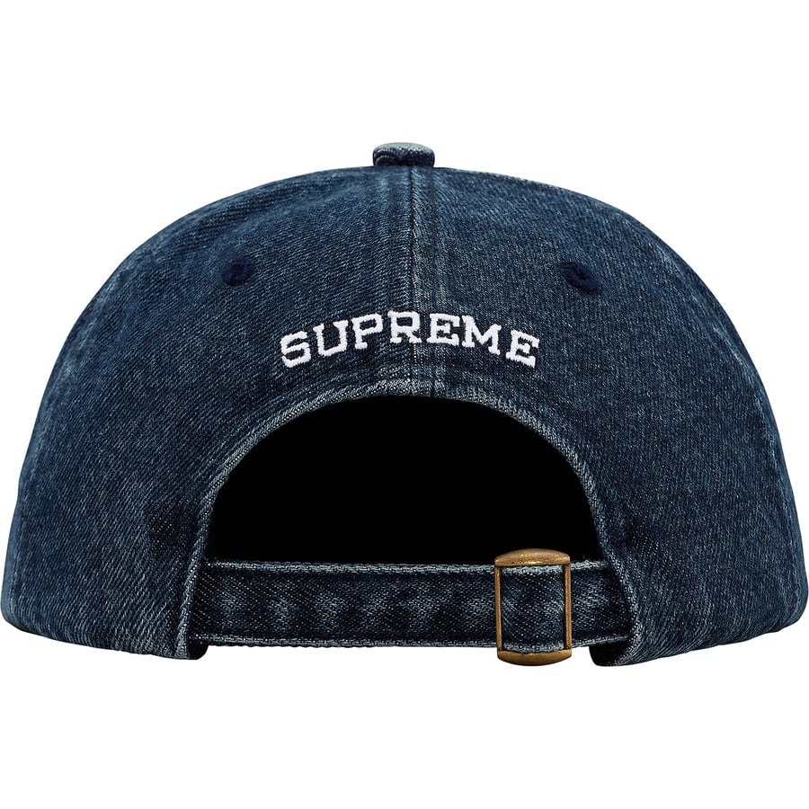 Details on B.C. 6-Panel Hat Blue from fall winter 2018 (Price is $44)