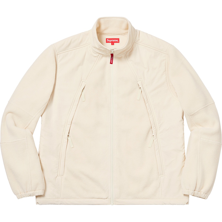 Details on Polartec Zip Up Jacket Natural from fall winter
                                                    2018 (Price is $218)