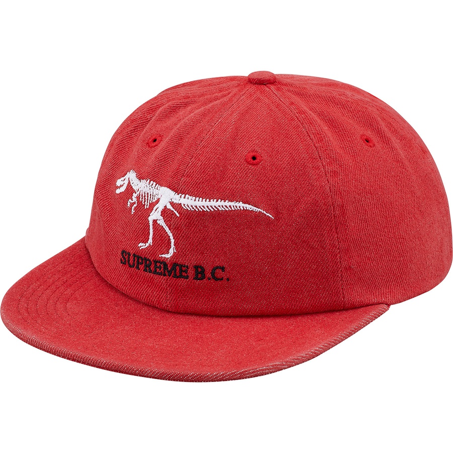 Details on B.C. 6-Panel Hat Red from fall winter 2018 (Price is $44)