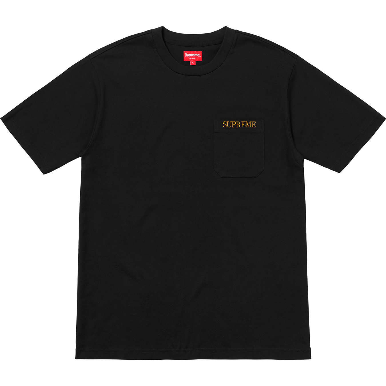 Embroidered Pocket Tee - fall winter 2018 - Supreme