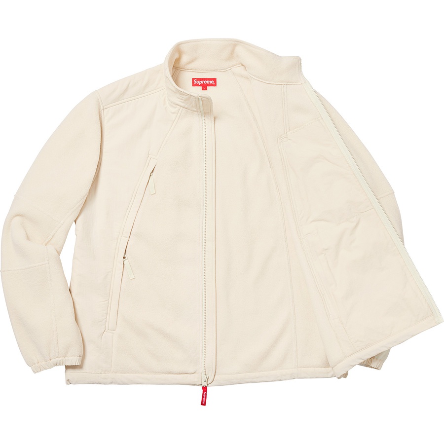 Details on Polartec Zip Up Jacket Natural from fall winter 2018 (Price is $218)