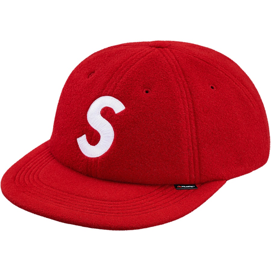 Details on Polartec S Logo 6-Panel Hat Red from fall winter
                                                    2018 (Price is $48)