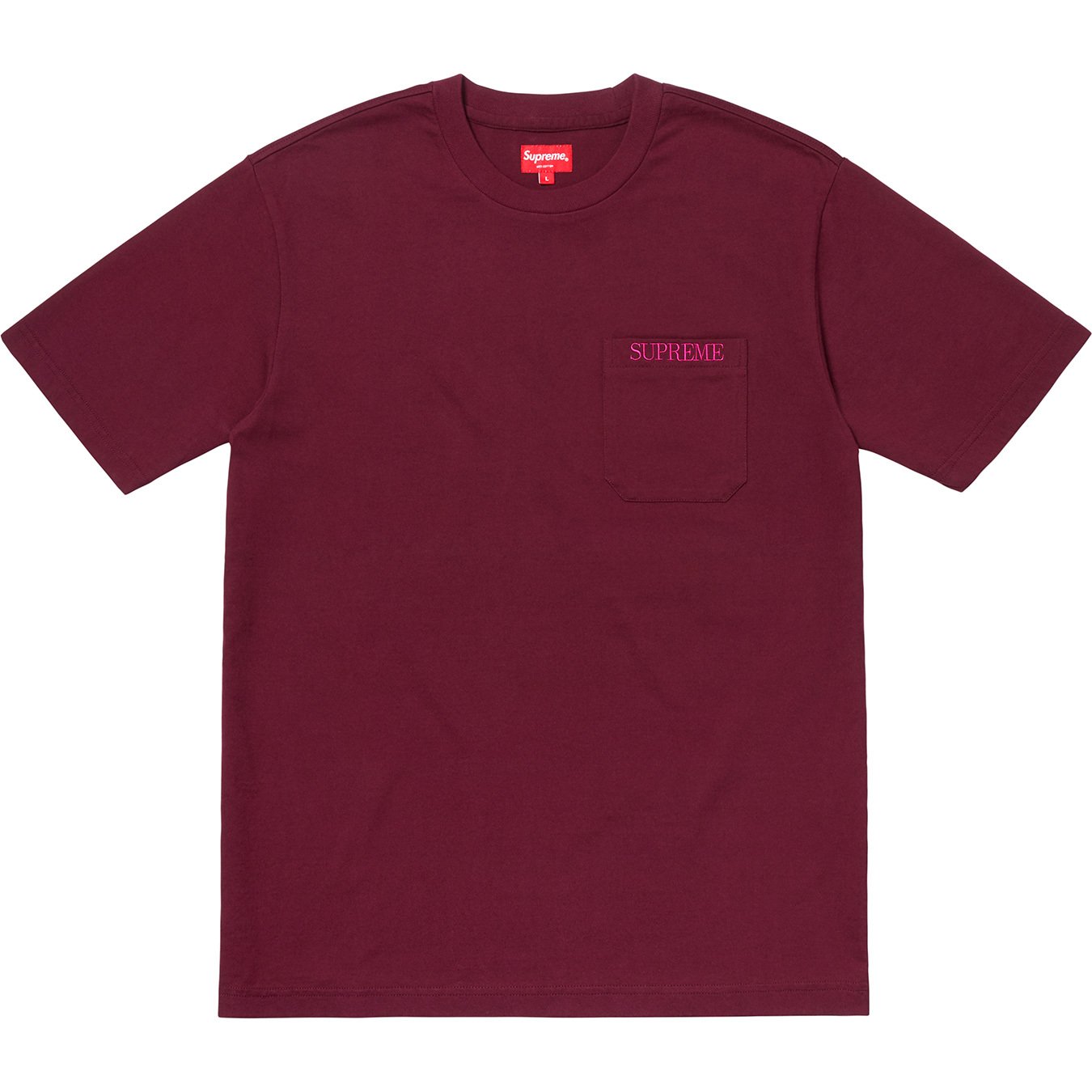 Details Supreme Embroidered Pocket Tee - Supreme Community