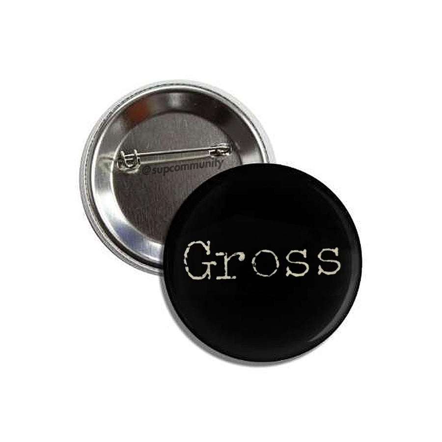 Details on Gross Button from fall winter 2018
