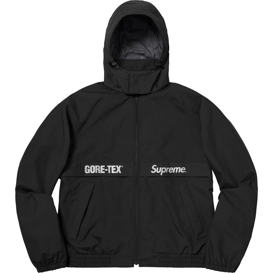 Details on GORE-TEX Court Jacket Black from fall winter
                                                    2018 (Price is $348)