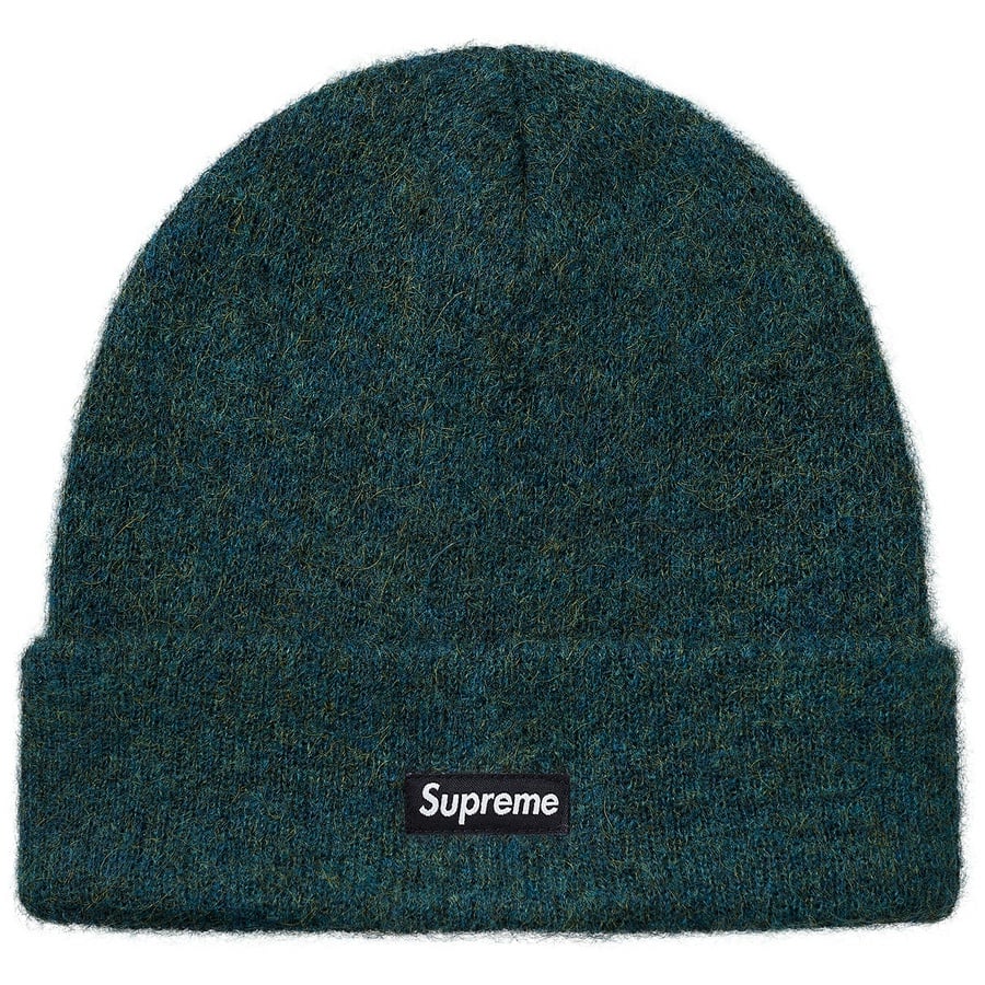 Details on Mohair Beanie Dark Teal from fall winter
                                                    2018 (Price is $40)