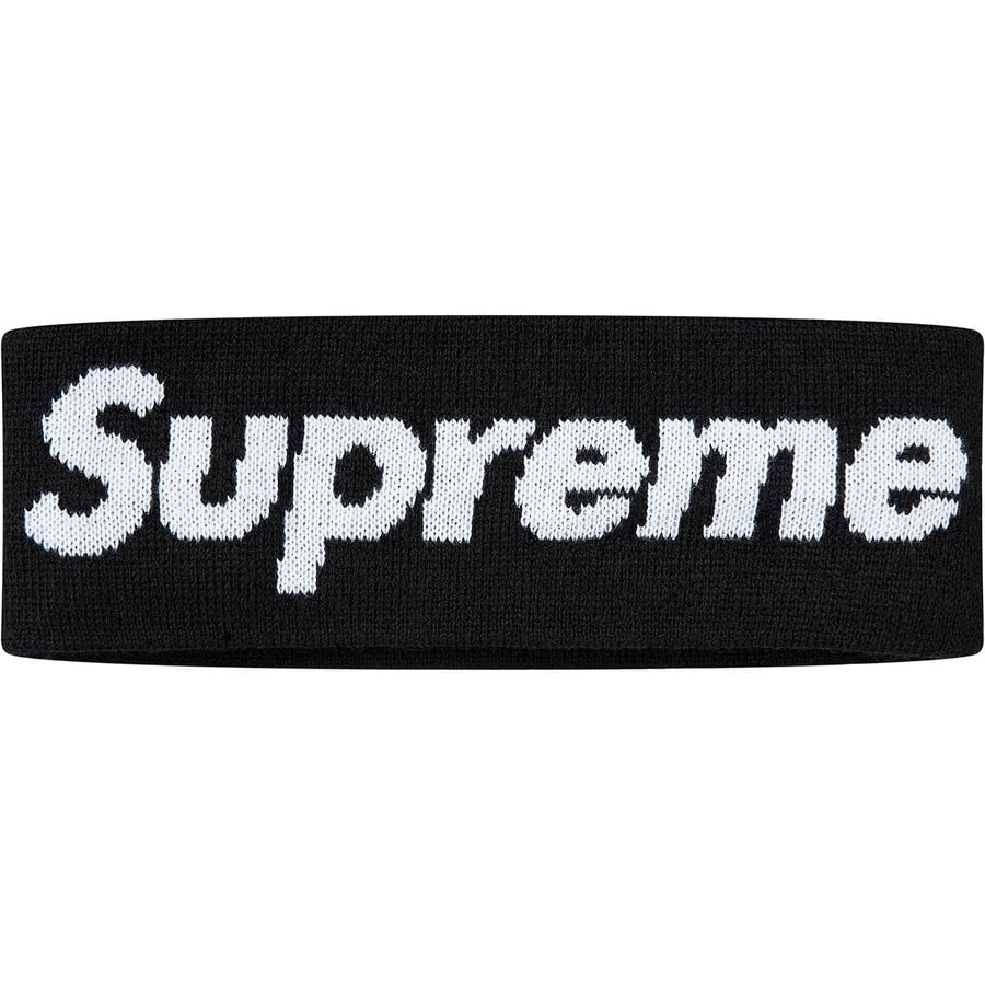 Details on New Era Big Logo Headband Black from fall winter
                                                    2018 (Price is $32)