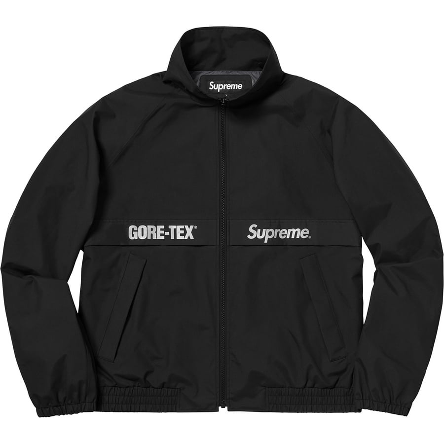 Details on GORE-TEX Court Jacket Black from fall winter
                                                    2018 (Price is $348)