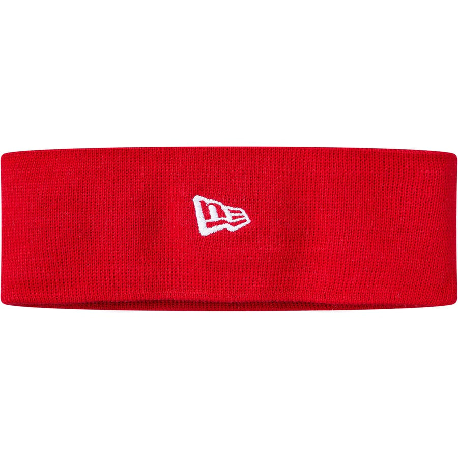 Details on New Era Big Logo Headband Red from fall winter
                                                    2018 (Price is $32)