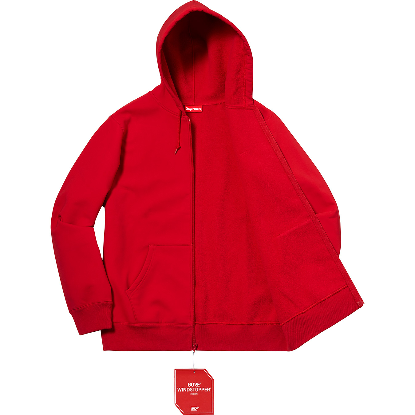WINDSTOPPER® Zip Up Hooded Sweatshirt - Supreme Community