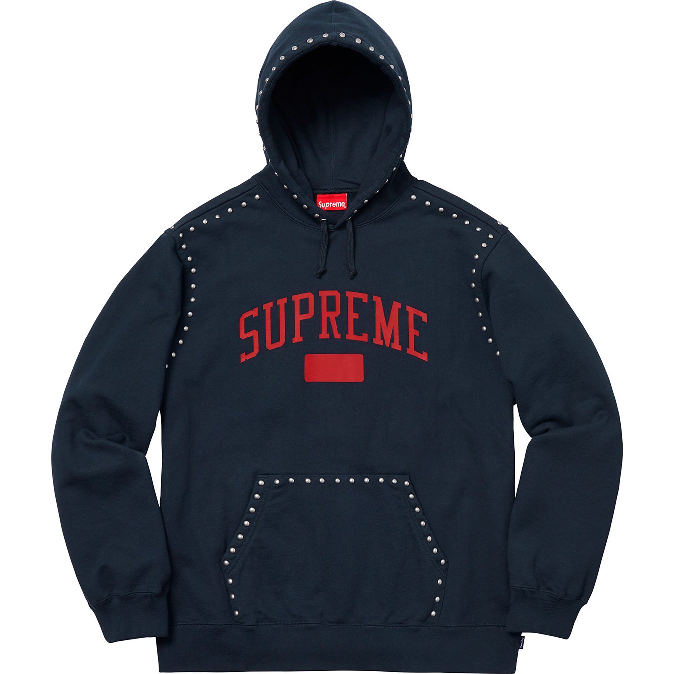 Studded Hooded Sweatshirt fall winter 2018 Supreme