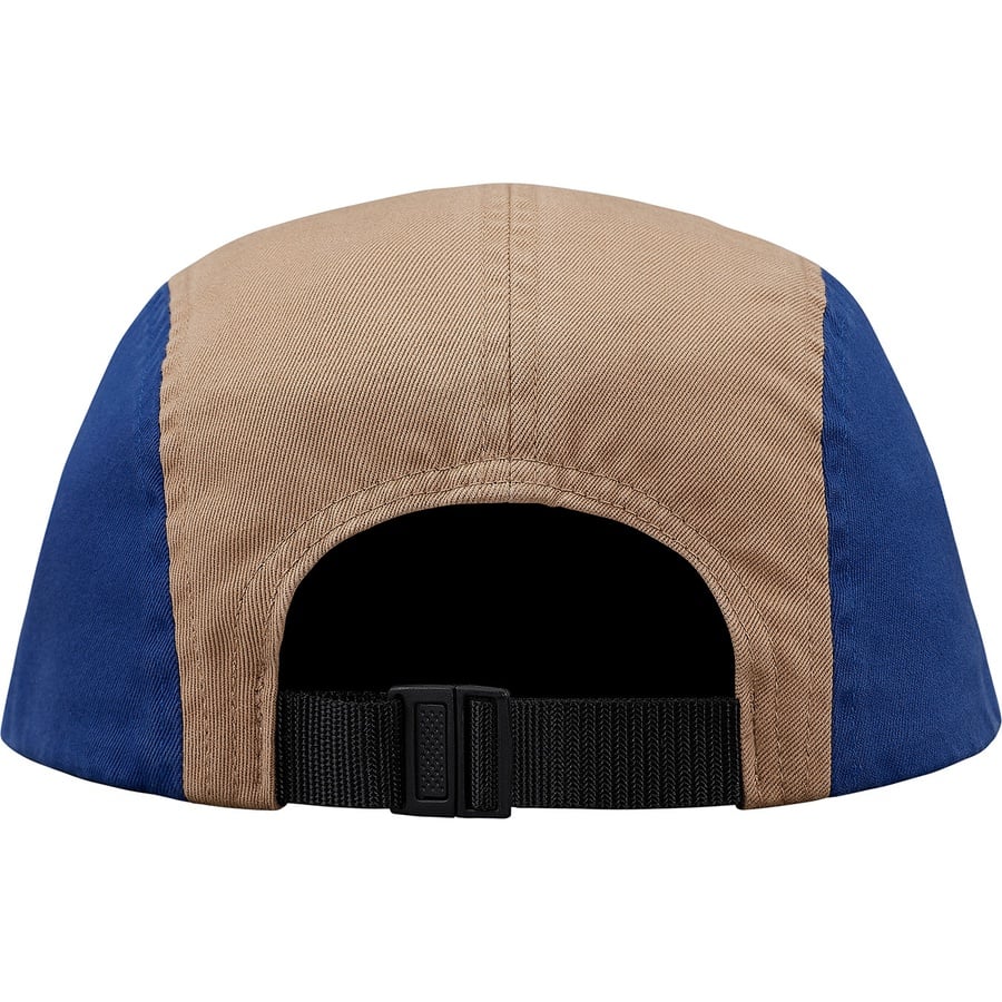 Details on Contrast Panel Camp Cap Royal from fall winter
                                                    2018 (Price is $44)