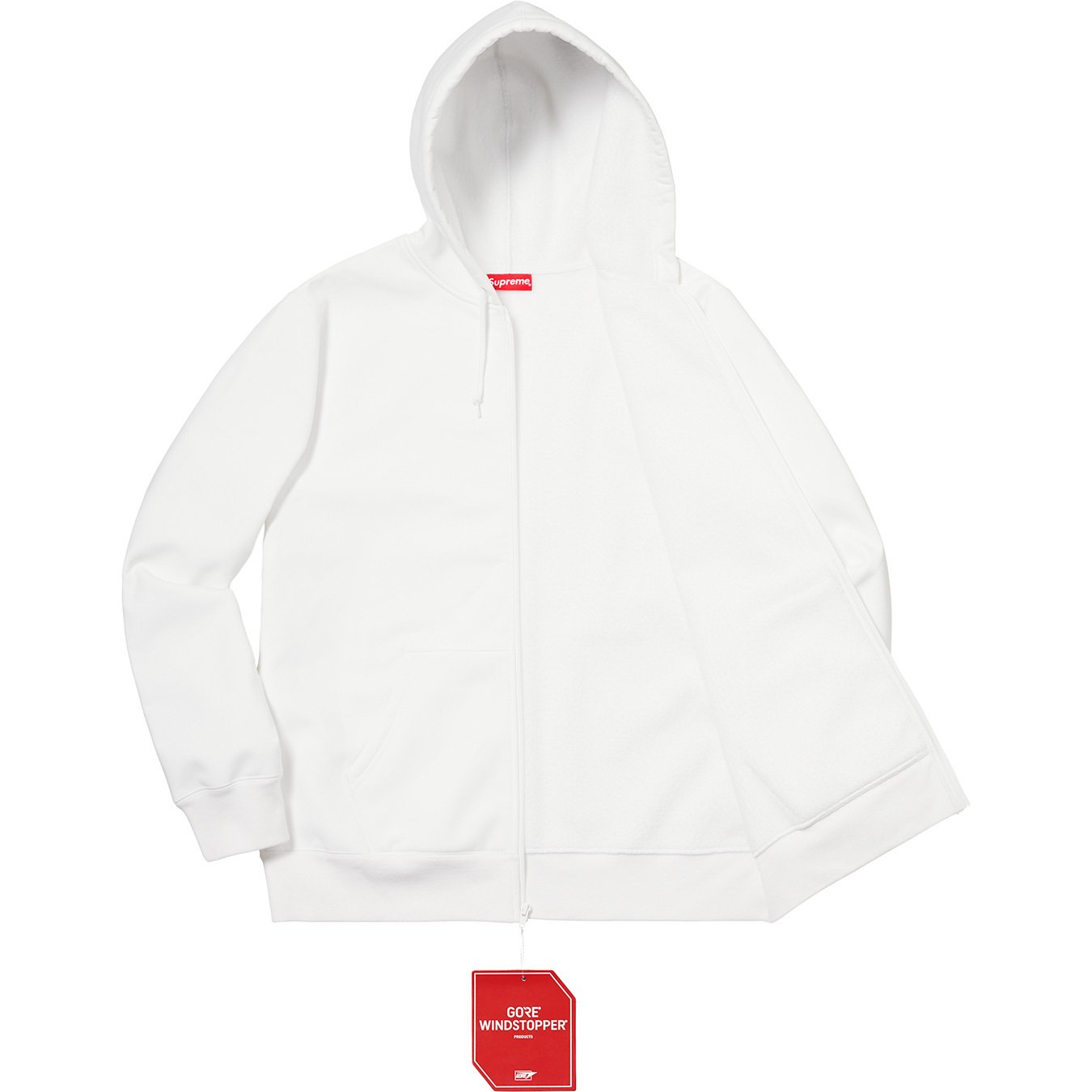 WINDSTOPPER Zip Up Hooded Sweatshirt - fall winter 2018 - Supreme