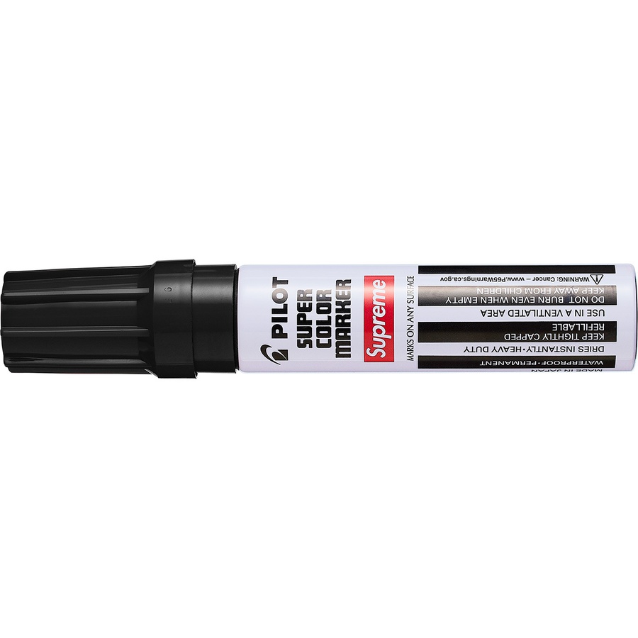 Details on Supreme Pilot Marker Black from fall winter
                                                    2018 (Price is $10)