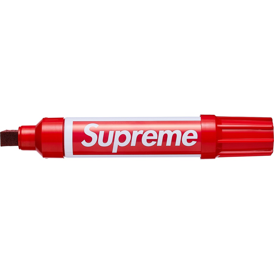 Details on Supreme Pilot Marker Red from fall winter
                                                    2018 (Price is $10)