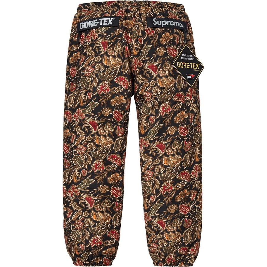 Details on GORE-TEX Pant Flower Print from fall winter
                                                    2018 (Price is $198)