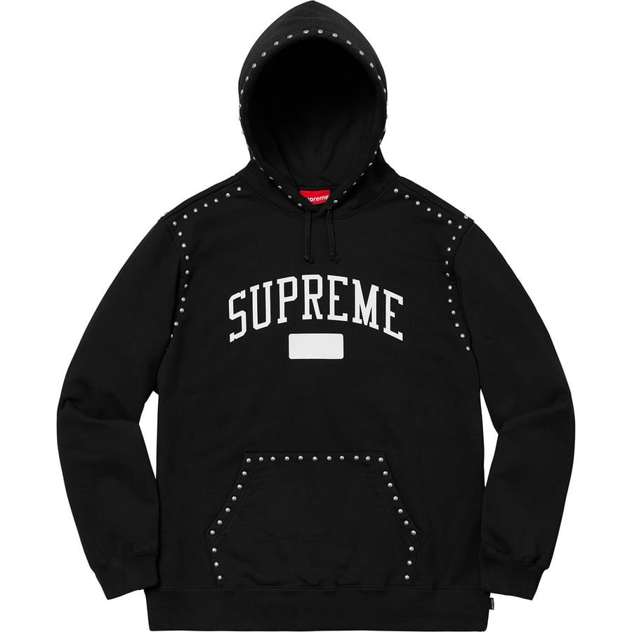 Details on Studded Hooded Sweatshirt Black from fall winter
                                                    2018 (Price is $178)