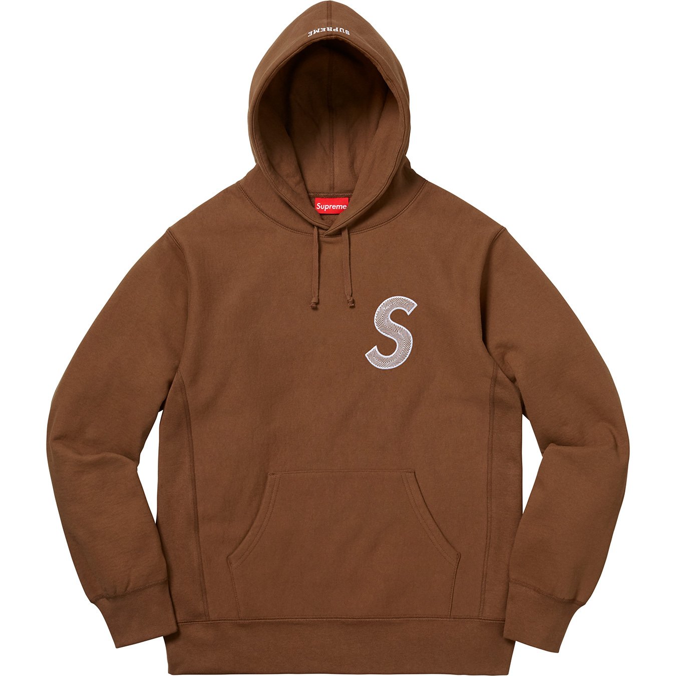 S Logo Hooded Sweatshirt - fall winter 2018 - Supreme