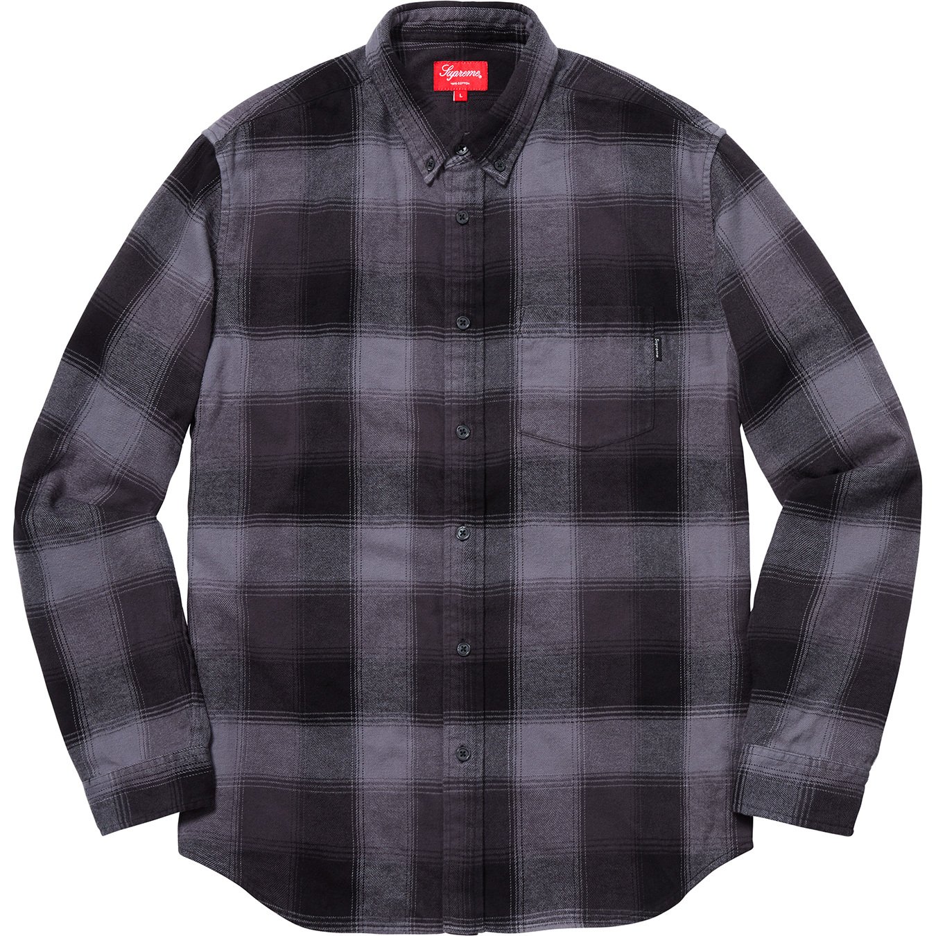 Shadow Plaid Flannel Shirt - fall winter 2018 - Supreme