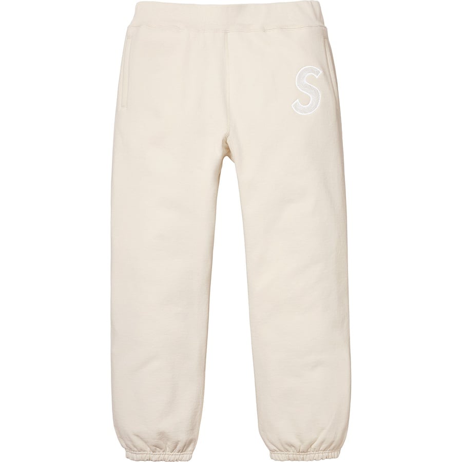 Details on S Logo Sweatpant Natural from fall winter
                                                    2018 (Price is $158)