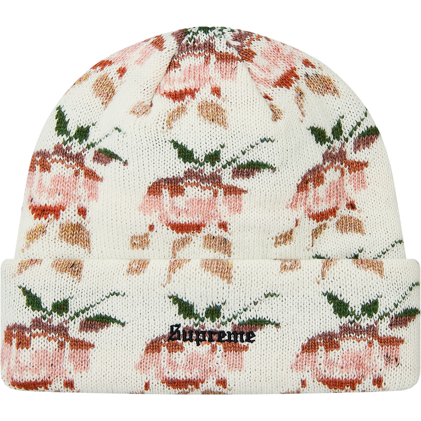 Rose Jacquard Beanie - fall winter 2018 - Supreme