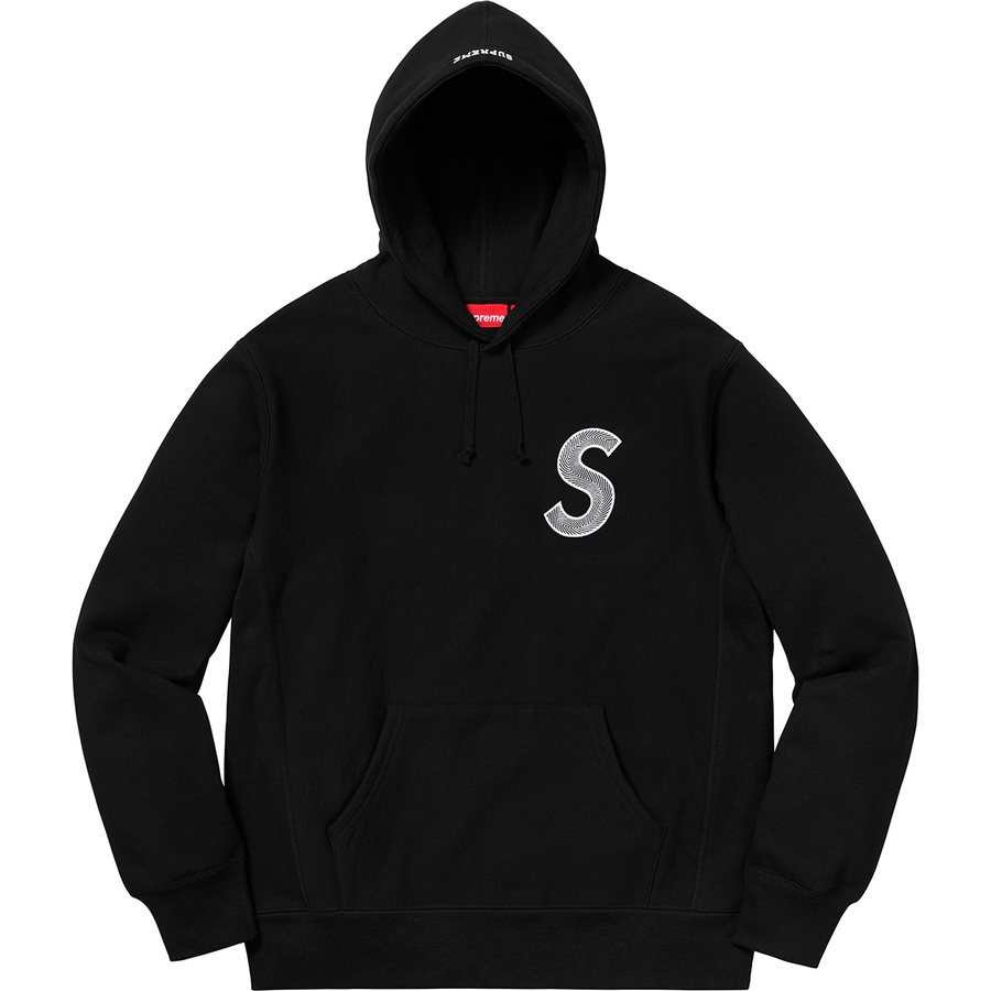 Details on S Logo Hooded Sweatshirt Black from fall winter
                                                    2018 (Price is $168)