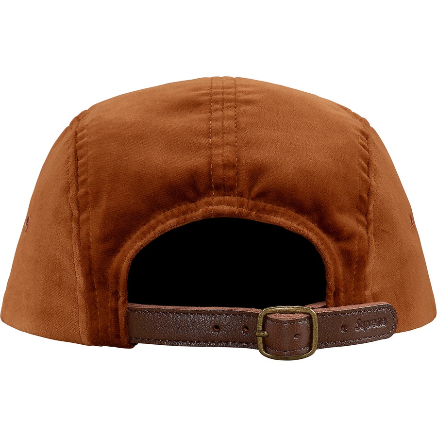 Details on Velvet Camp Cap Brown from fall winter 2018 (Price is $48)
