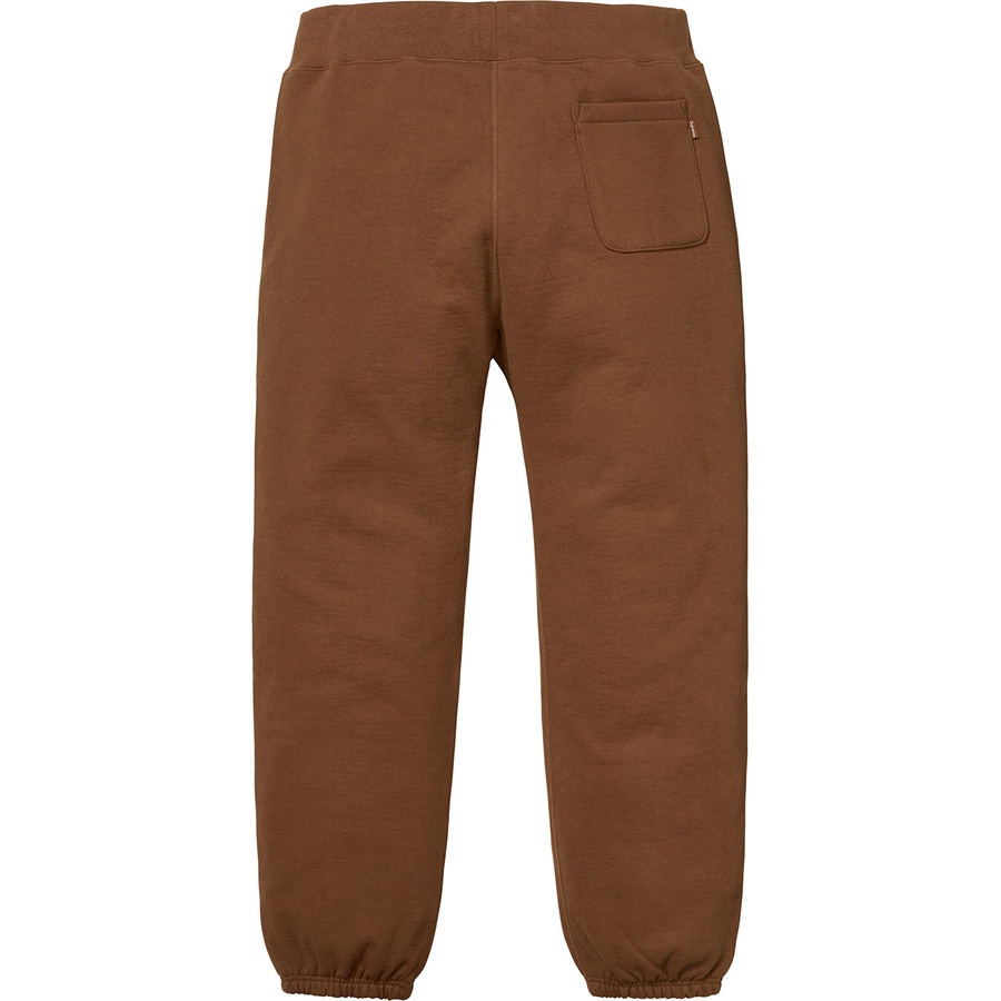 Details on S Logo Sweatpant Brown from fall winter
                                                    2018 (Price is $158)