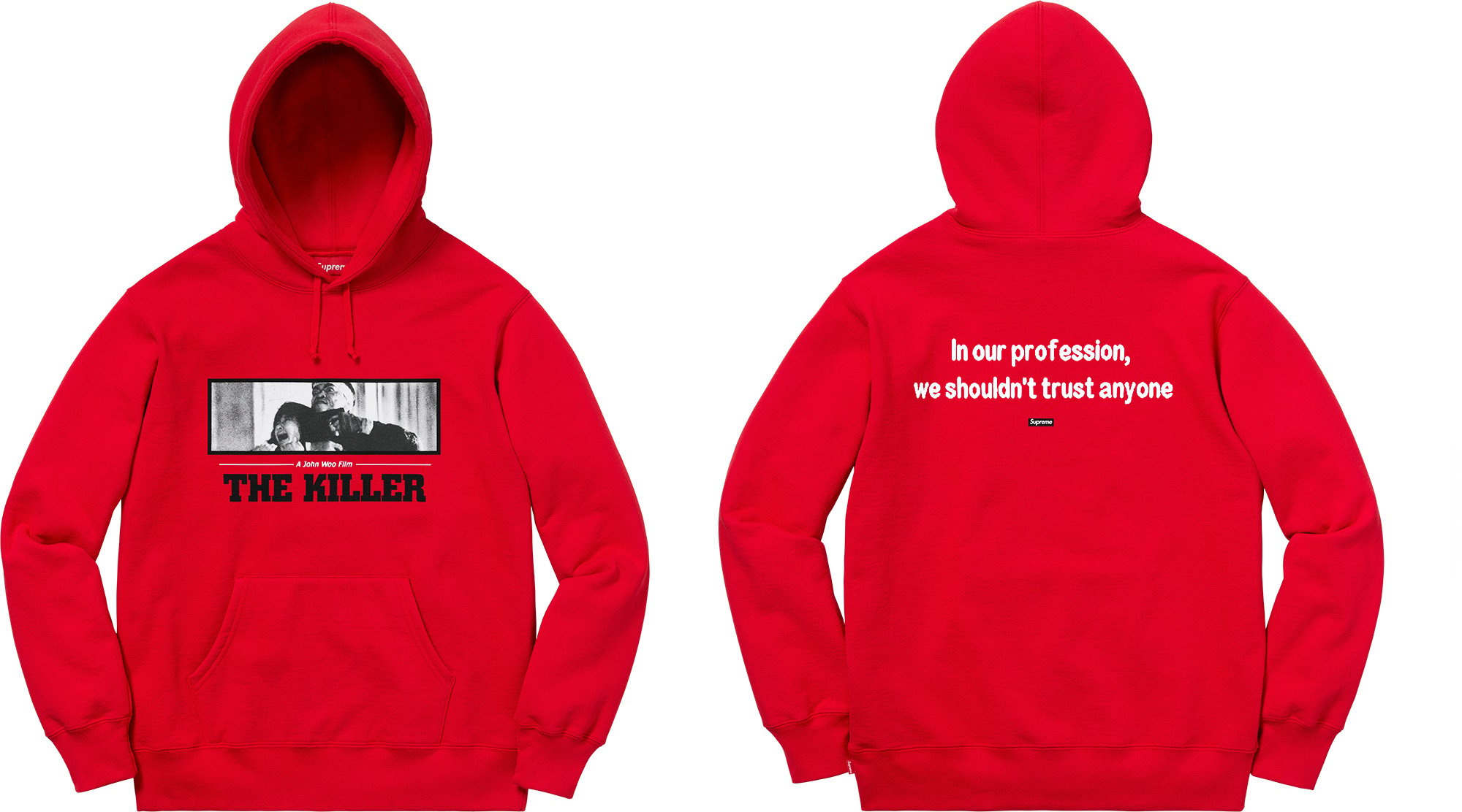 L シュプリーム The Killer Hooded Sweatshirt