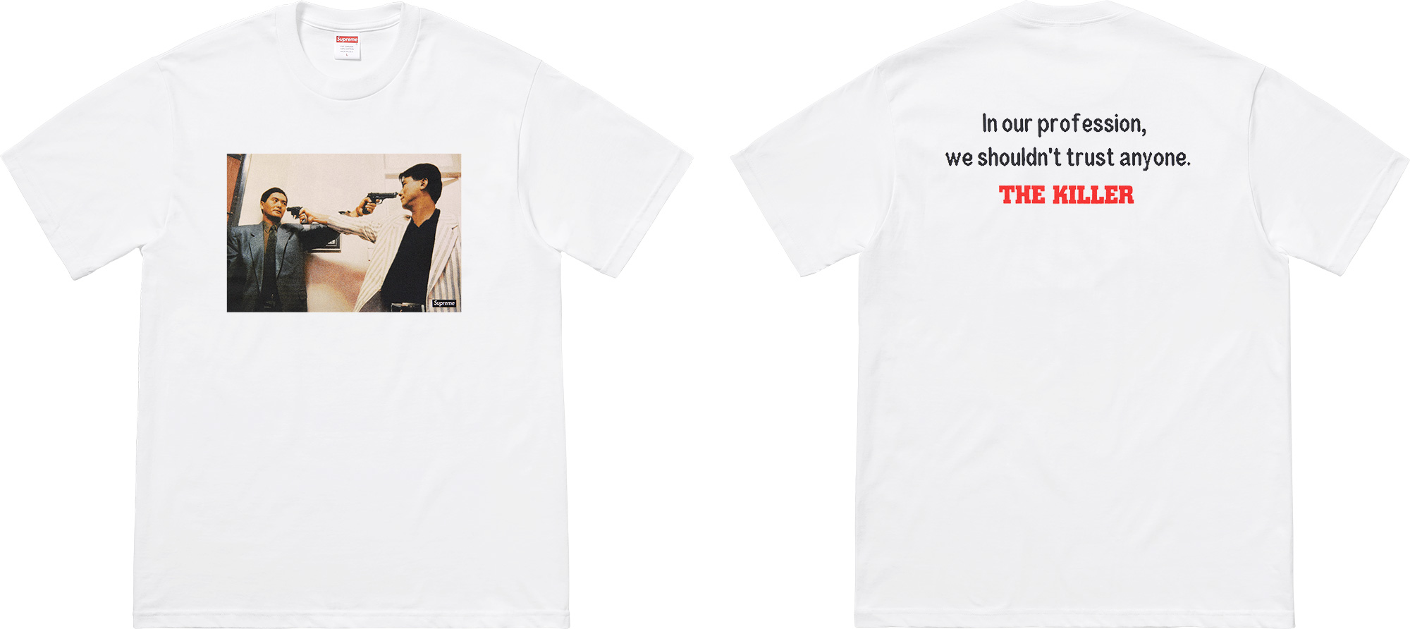 キラーSupreme × Supreme The killer TrustTee-