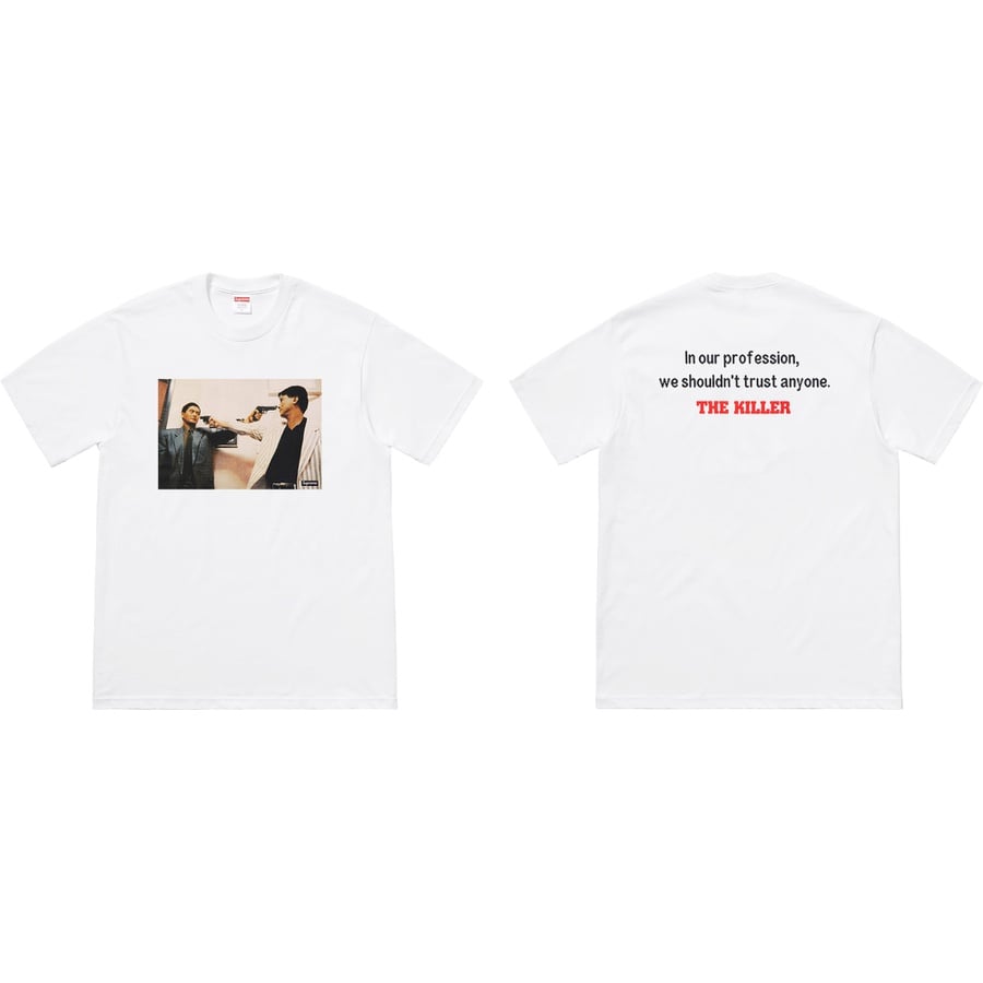 Supreme The Killer Trust Tee for fall winter 18 season