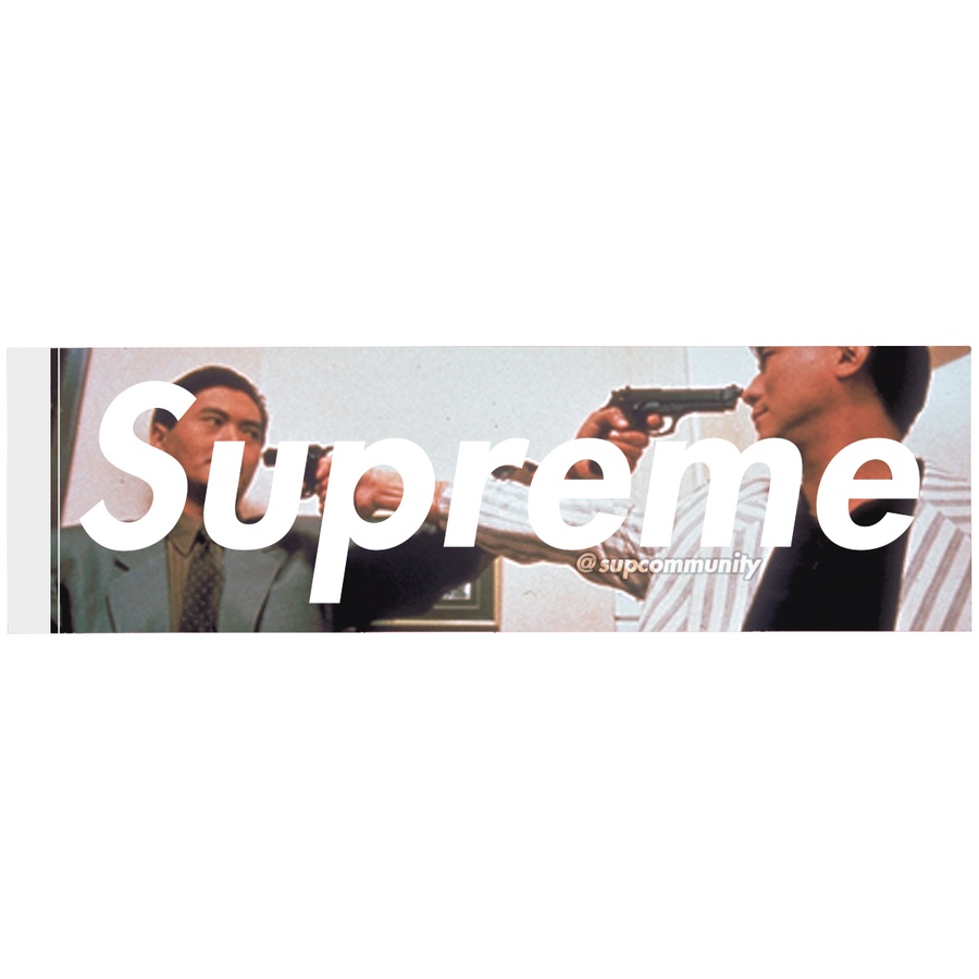Supreme *NOT ONLINE* The Killer Box Logo Sticker releasing on Week 10 for fall winter 18