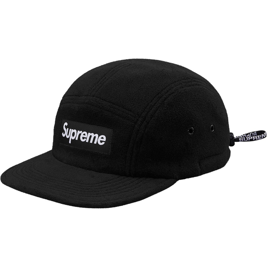 Details on Fleece Pullcord Camp Cap Black from fall winter
                                                    2018 (Price is $48)