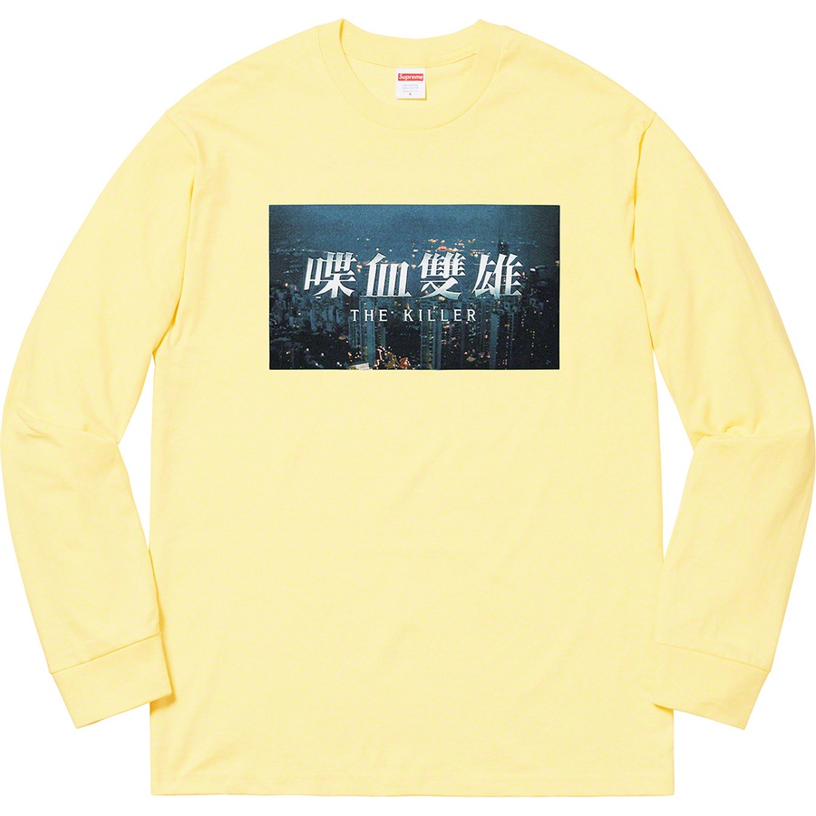 Details on The Killer L S Tee Pale Yellow from fall winter 2018 (Price is $58)
