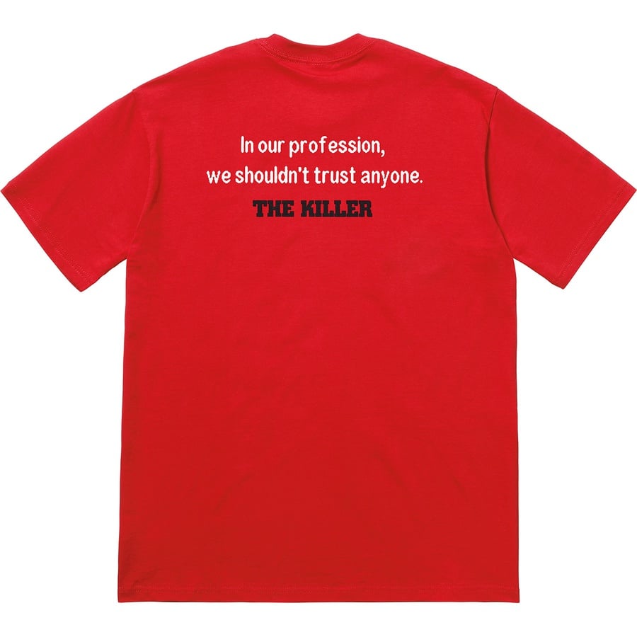 Details on The Killer Trust Tee Red from fall winter
                                                    2018 (Price is $48)