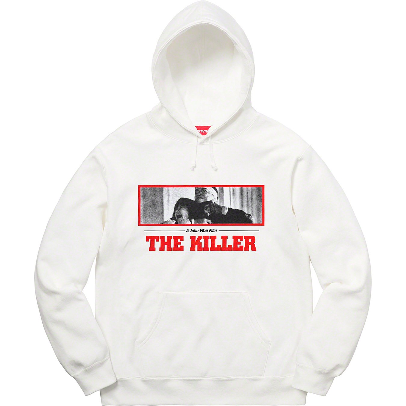 19381 supreme The Killer Hooded Sweatshirt gray M