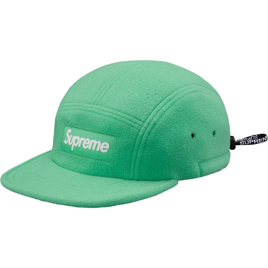 Details on Fleece Pullcord Camp Cap Green from fall winter
                                                    2018 (Price is $48)