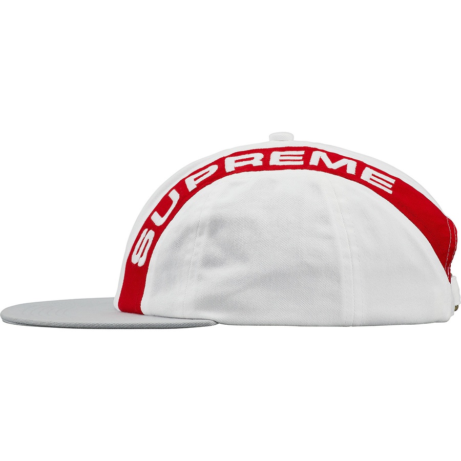 Supreme Stripe 6-Panel (FW18) - White - $48