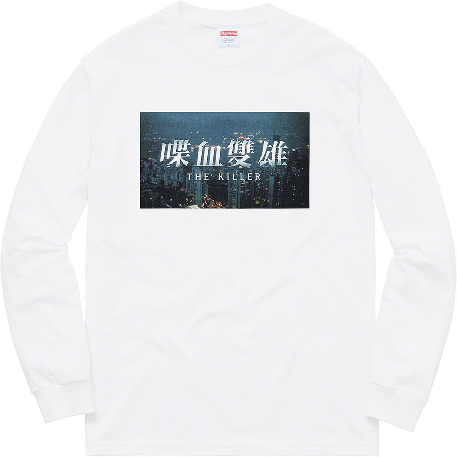 Details on The Killer L S Tee White from fall winter 2018 (Price is $58)